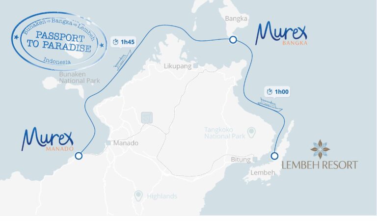 Map-Indonesia-North Sulawesi-Murex- PassporttoParadise2021