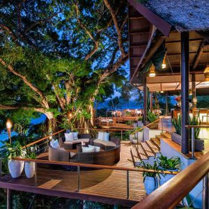 Fiji - Beqa Lagoon - Royal Davui Island resort - Banyan Bar & Restaurant