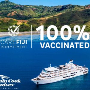 Fiji - Captain Cook Cruises -Reef Endeavour - 100% vacc ship