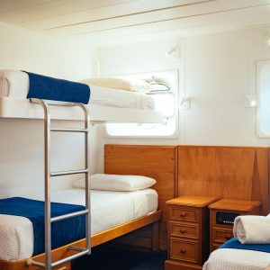 Fiji - Captain Cook Cruises -Reef Endeavour - Bunk Cabin